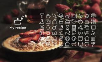 My Recipe launcher theme Affiche