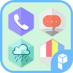 Pastel Hexagon Icon Pack