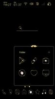 Simple Gold Mustache Widgetpack Launcher theme ảnh chụp màn hình 3