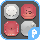 Silver And Red Icon Pack biểu tượng