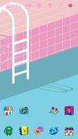 Swimming Pool Launcher theme ảnh chụp màn hình 1