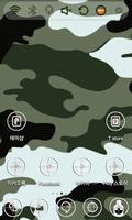 Camouflage Launcher Theme Affiche