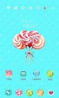 Sweet Candy Launcher Theme スクリーンショット 1