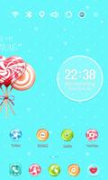 Sweet Candy Launcher Theme capture d'écran 2