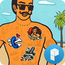 Sun Tanning Launcher Theme APK