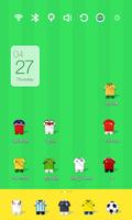 Soccer Stars Uniform Theme پوسٹر