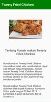 Aplikasi Rumah Makan Tweety Fried Chicken Solo Ekran Görüntüsü 1