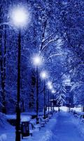 Winter Night live wallpaper โปสเตอร์