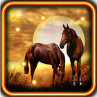 Wild Horses HD live wallpaper Zeichen