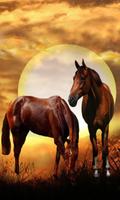 Wild Horses HD live wallpaper ảnh chụp màn hình 1