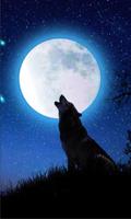 برنامه‌نما Wolf Moon Song live wallpaper عکس از صفحه