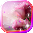 Roses Pink live wallpaper icon