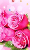 Roses Pink live wallpaper Ekran Görüntüsü 1