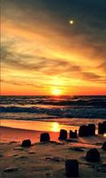 Sea Sunset live wallpaper Affiche