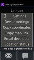 Share My GPS Location ภาพหน้าจอ 3