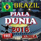 Skuad Brazil Piala Dunia 2018 icône