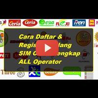 Cara Regestrasi Ulang Kartu পোস্টার