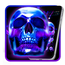 كول الجمجمة النيون الموضوع APK