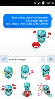 Skull Emoji Stickers screenshot 2