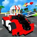 Super Block Kart Racing Game APK