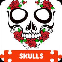 Skull Puzzles Plakat