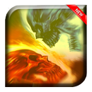 Brand schedel Wallpaper-APK