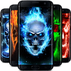 Skulls Wallpaper - SMOODY WALLPAPER Zeichen