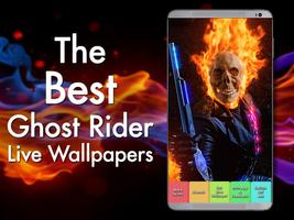 Skull Rider Live Wallpaper 포스터