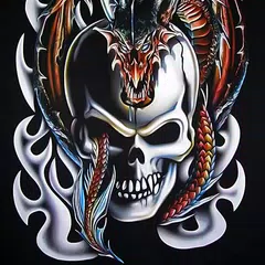 skulls and dragons wallpapers APK download