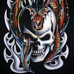 skulls and dragons wallpapers