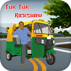 Tuk Tuk Rickshaw biểu tượng