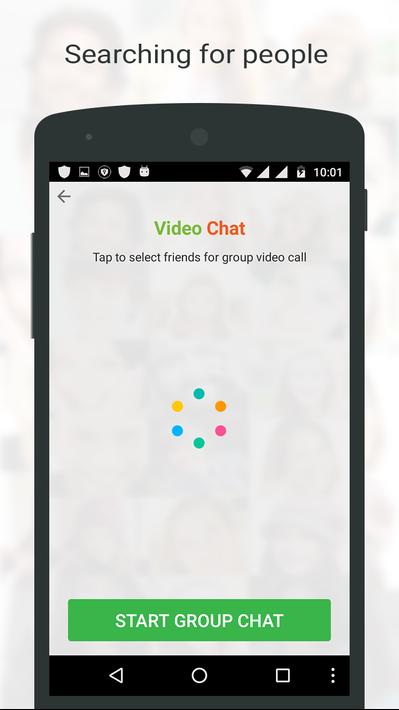 Strangers chat - Video call captura de pantalla 2.