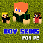 3D Boy Skins for Minecraft PE-icoon
