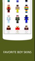 3D Boy Skins for Minecraft PE ภาพหน้าจอ 3