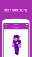 3D Girl Skins for Minecraft PE poster