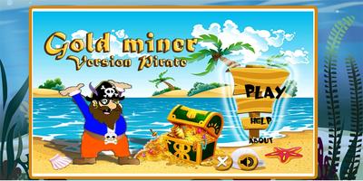 Gold Miner Pirate Cartaz