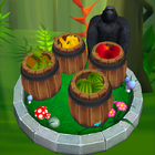 Jungle Fruit Harvest Match – Ultimate Fruit Drop icône