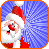 Santa Claus Swipe Out icon