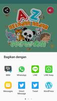 Belajar Abjad AZ Nama Hewan screenshot 1