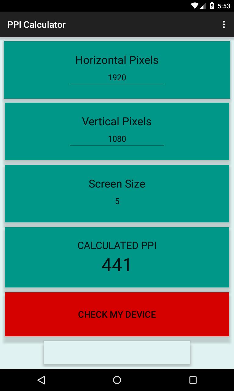 PPI Calculator APK for Android Download