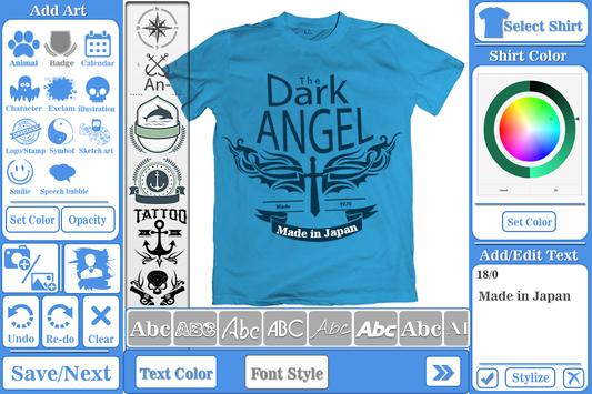  T  shirt  design  maker for Android APK Download