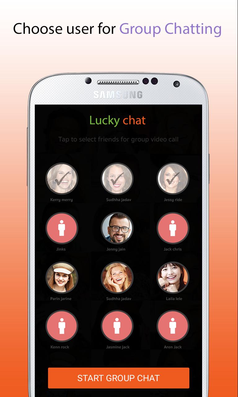 Lucky chat - Random video call screenshot 3.