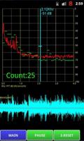 주파수 스펙트럼 소음 측정기 sound meter تصوير الشاشة 2