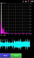 주파수 스펙트럼 소음 측정기 sound meter اسکرین شاٹ 3
