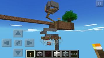 Skyblock PE Ideas -Minecraft تصوير الشاشة 1