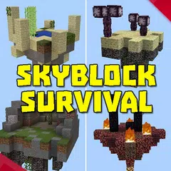 skyblock survival maps for mcp APK 下載
