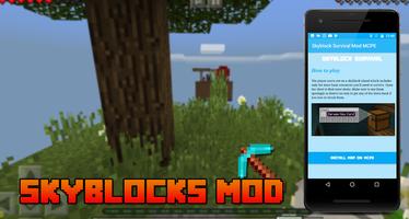 Skyblock Survival Mod MCPE スクリーンショット 1