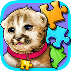 Animal Jigsaw Puzzle Kids Game-icoon