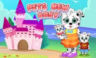 Pet Baby Care: New Baby Puppy poster