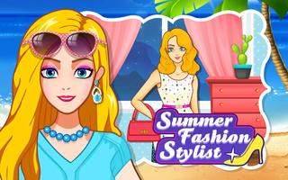 Summer Fiesta Fashion Stylist Affiche